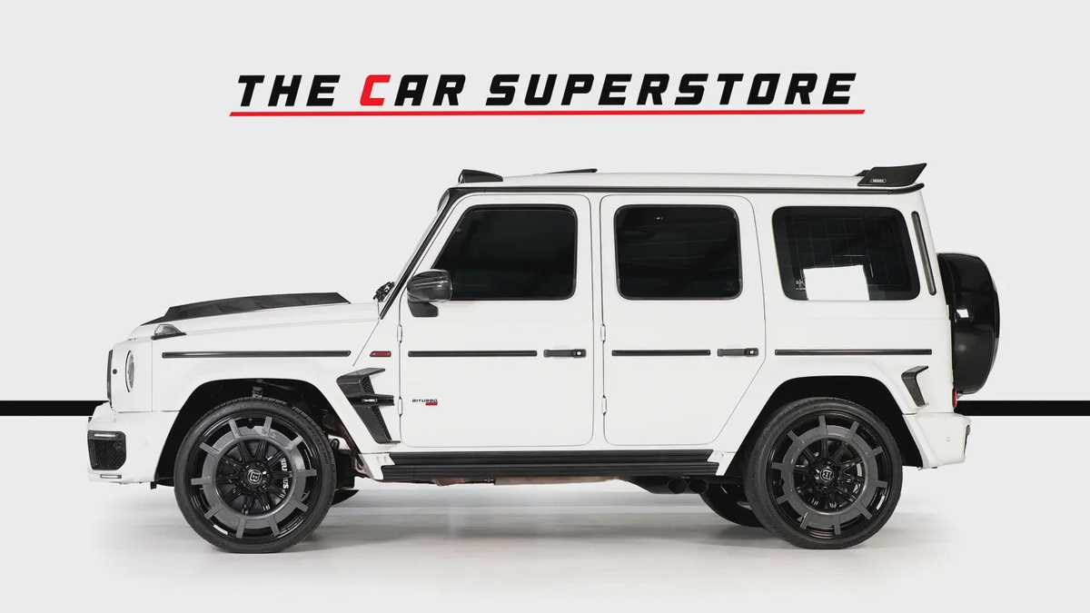 Mercedes Benz G63 AMG-800 Brabus Kit-Tiffany Blue Interior-Exclusive Order-Low Mileage-4-4
