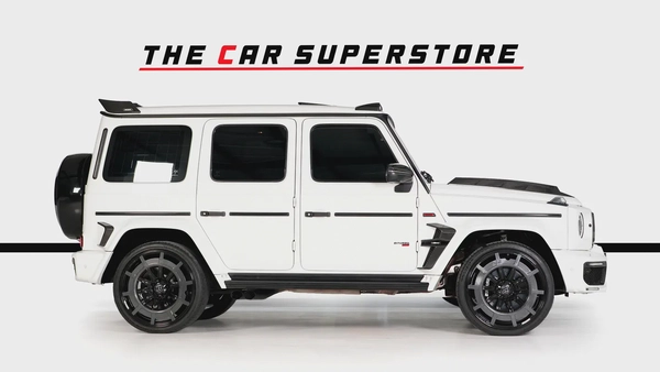 Mercedes Benz G63 AMG-800 Brabus Kit-Tiffany Blue Interior-Exclusive Order-Low Mileage