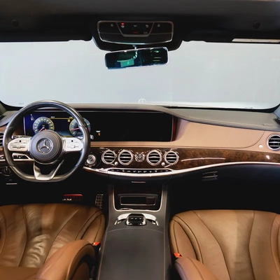 AED 2,874 P.M • 0% Downpayment • Mercedes-Benz S450 • 1 Year Warranty-7