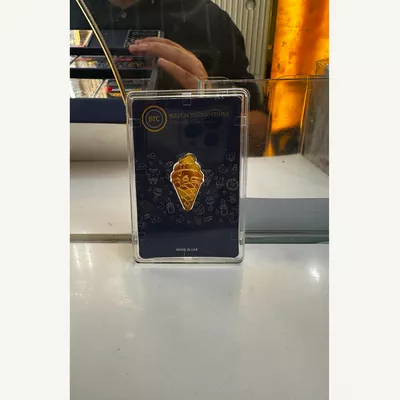 BTC 5 Gram Pure Gold Icecream cone- Exclusive Gifting and Collectable 24 carat-1