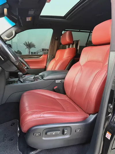 لكزس LX 5.7 خليجي 2018 صبغ الوكاله سجنتشر رقم واحد-8