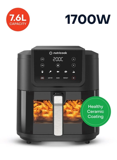 Nutricook Digital Slim Air Fryer XL,7.6L Capacity-0