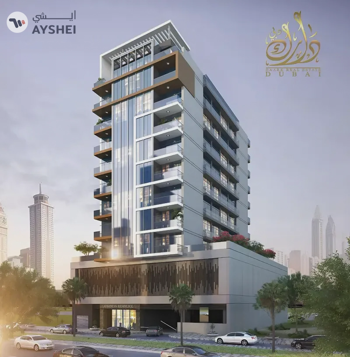 APARTMENT FOR SALE IN BRAND CENTRO, JUMEIRAH GARDEN CITY, AL SATWA, DUBAI