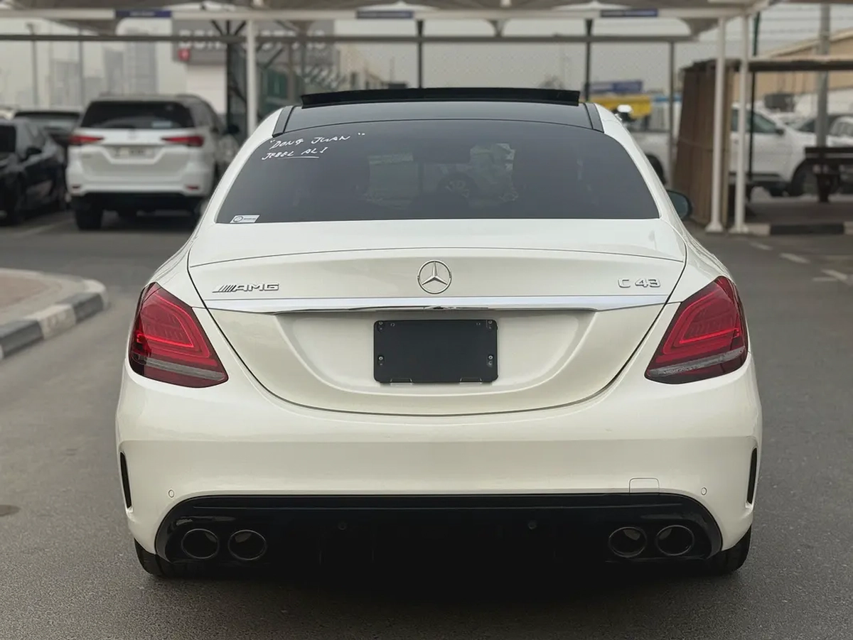 MERCEDES C 43 AMG - 2018 - 58,000 kms - FULL OPTION - JAPANESE SPEC-4-4