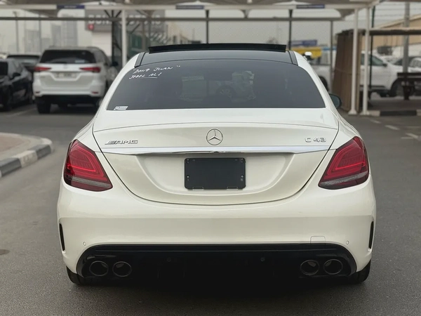 MERCEDES C 43 AMG - 2018 - 58,000 kms - FULL OPTION - JAPANESE SPEC