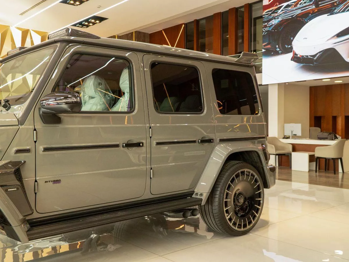 BRABUS G 800 Widestar - Mercedes-AMG G 63 2025 Brabus G800 – Nardo Gray | Full Carbon | Luxury Performance SUV-4-0