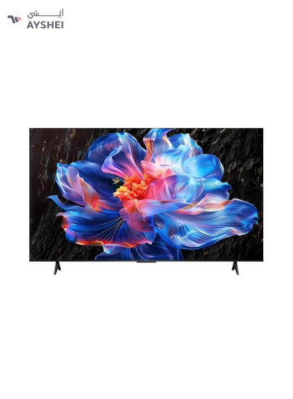 TCL 65 Inch Metallic Bezel-Less HVA Panel 4K HDR LED Google TV 65P6K black