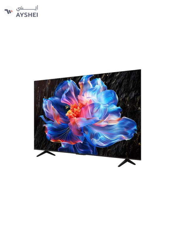 TCL 65 Inch Metallic Bezel-Less HVA Panel 4K HDR LED Google TV 65P6K black