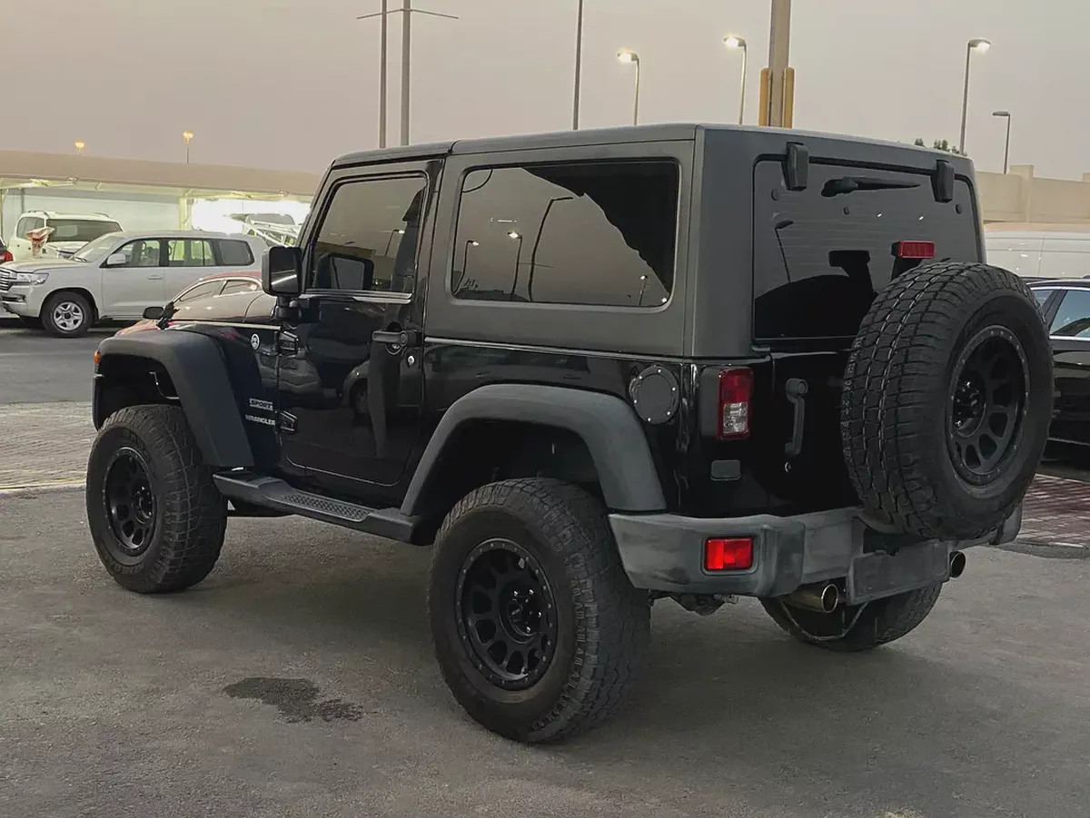 2017 Jeep Wrangler Black 2-Door Sport-8-8