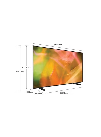 Samsung 65 Inches AU8000 Crystal UHD 4K Flat Smart TV (2021) 65AU8000 Black-5