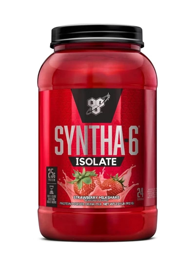 BSN Syntha 6 Isolate, Strawberry Milkshake, 2.01 LB-0