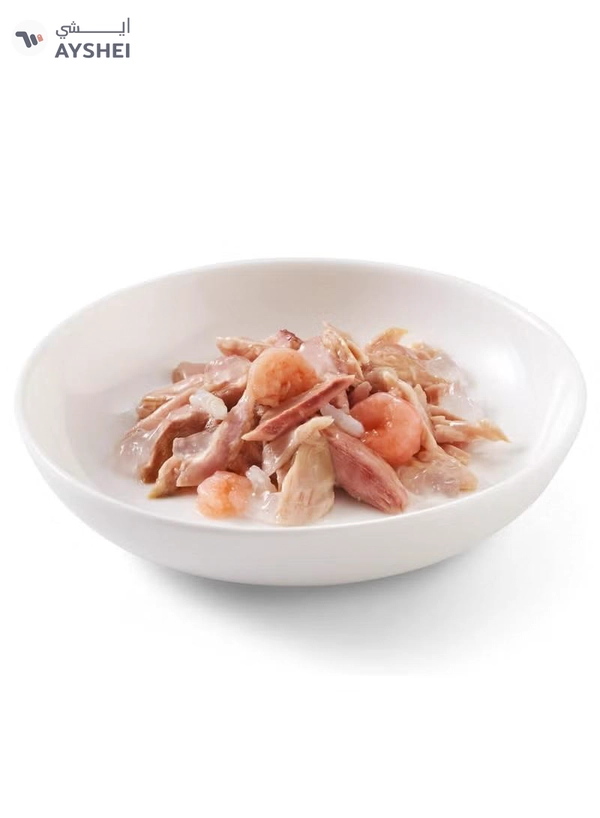  Schesir Cat Multpack Can Wet Food Chicken fillets With Duck 6x50g Weight - 300g