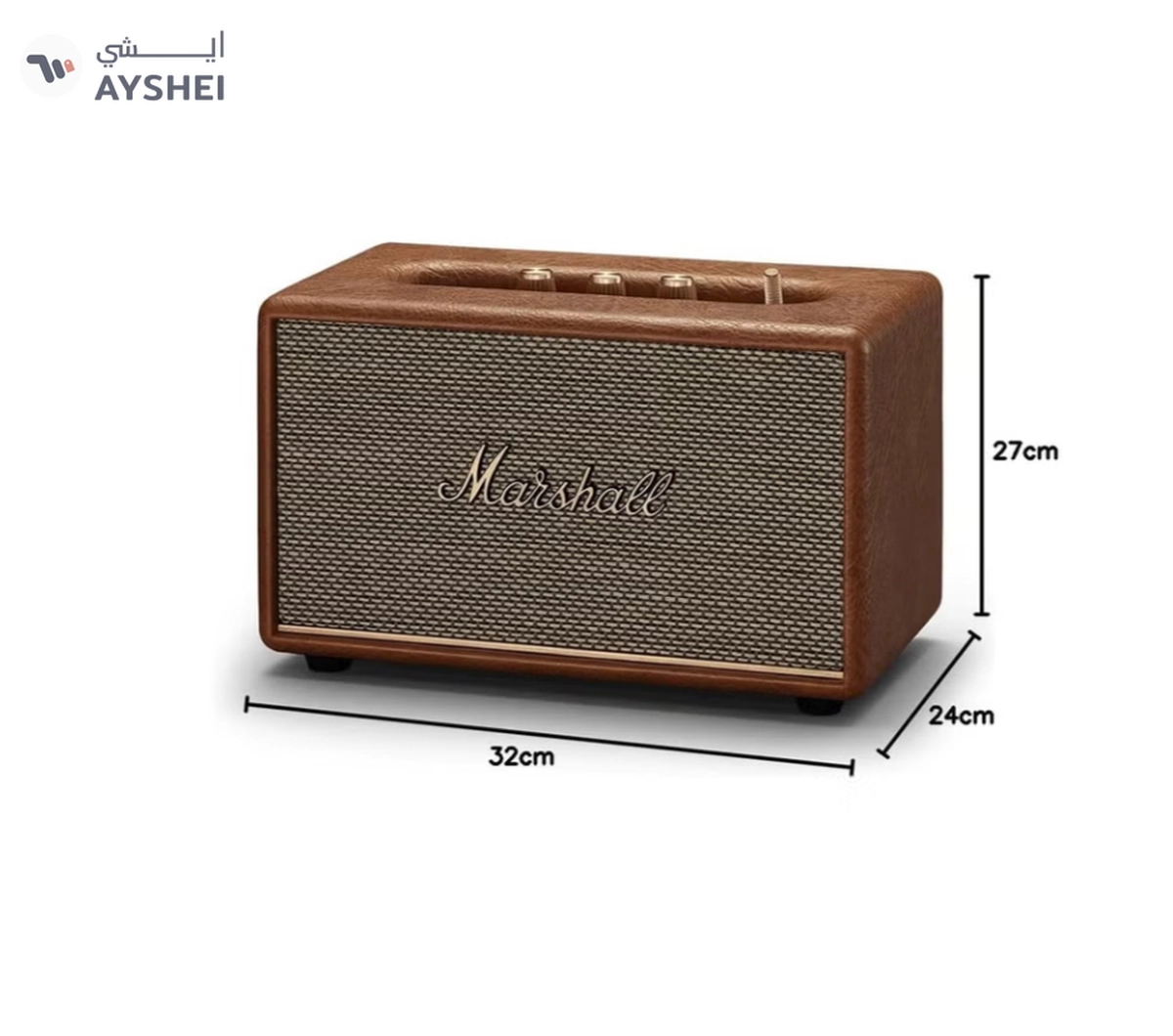 Marshall Acton III 60W Premium Home Wireless Speaker With Bluetooth 5.2 And Multiple Inputs-2-2