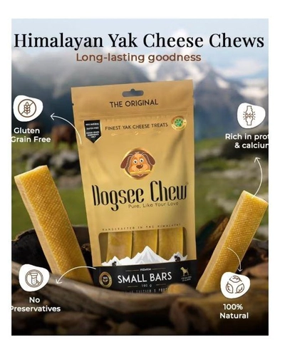 Dogsee Chew Dogsee Small Bars: Long-Lasting Dental Chews for Small Dogs 100g-1