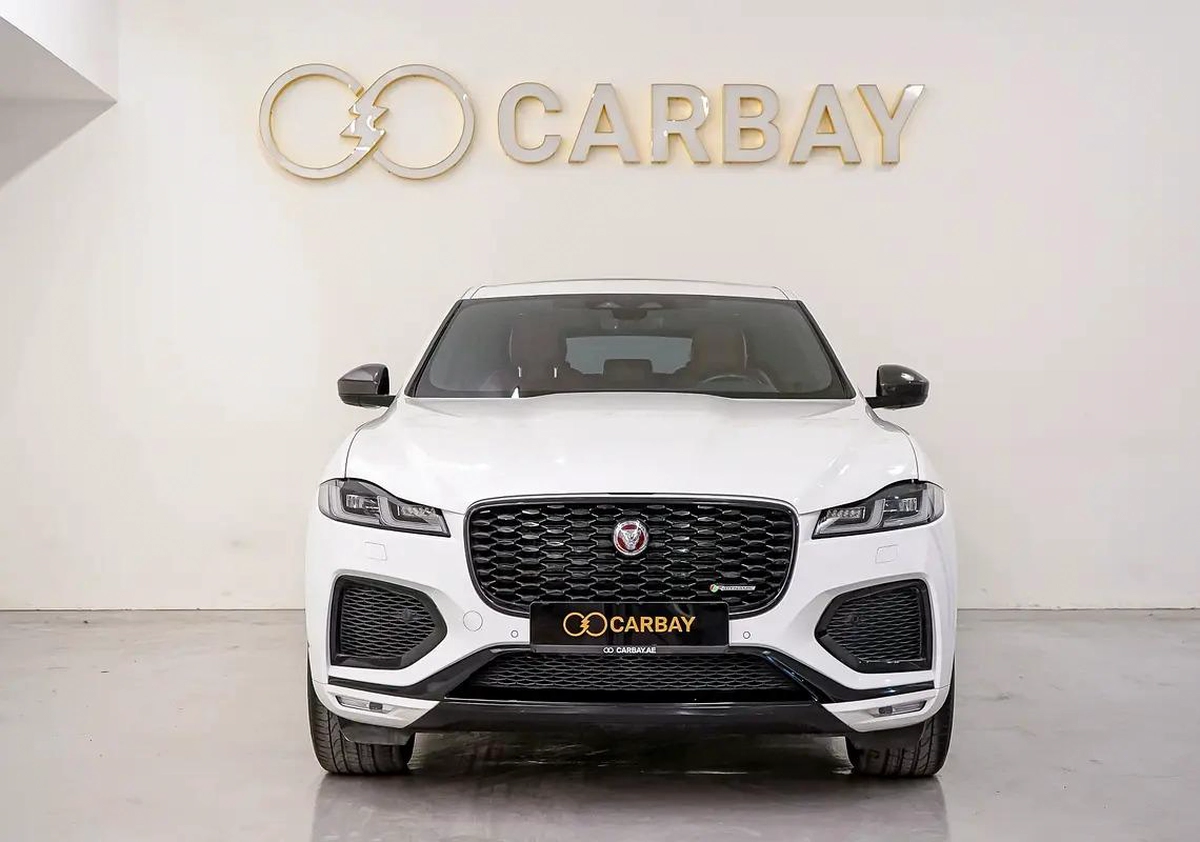 AED 2334 PM | JAGUAR F PACE R DYNAMIC 2022 | UNDER AGENCY WARRANTY SERVICE CONTRACT SEPT 2027| GCC-14-14