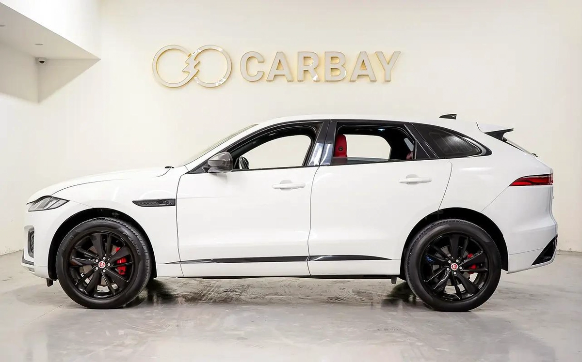 AED 2334 PM | JAGUAR F PACE R DYNAMIC 2022 | UNDER AGENCY WARRANTY SERVICE CONTRACT SEPT 2027| GCC-4-4