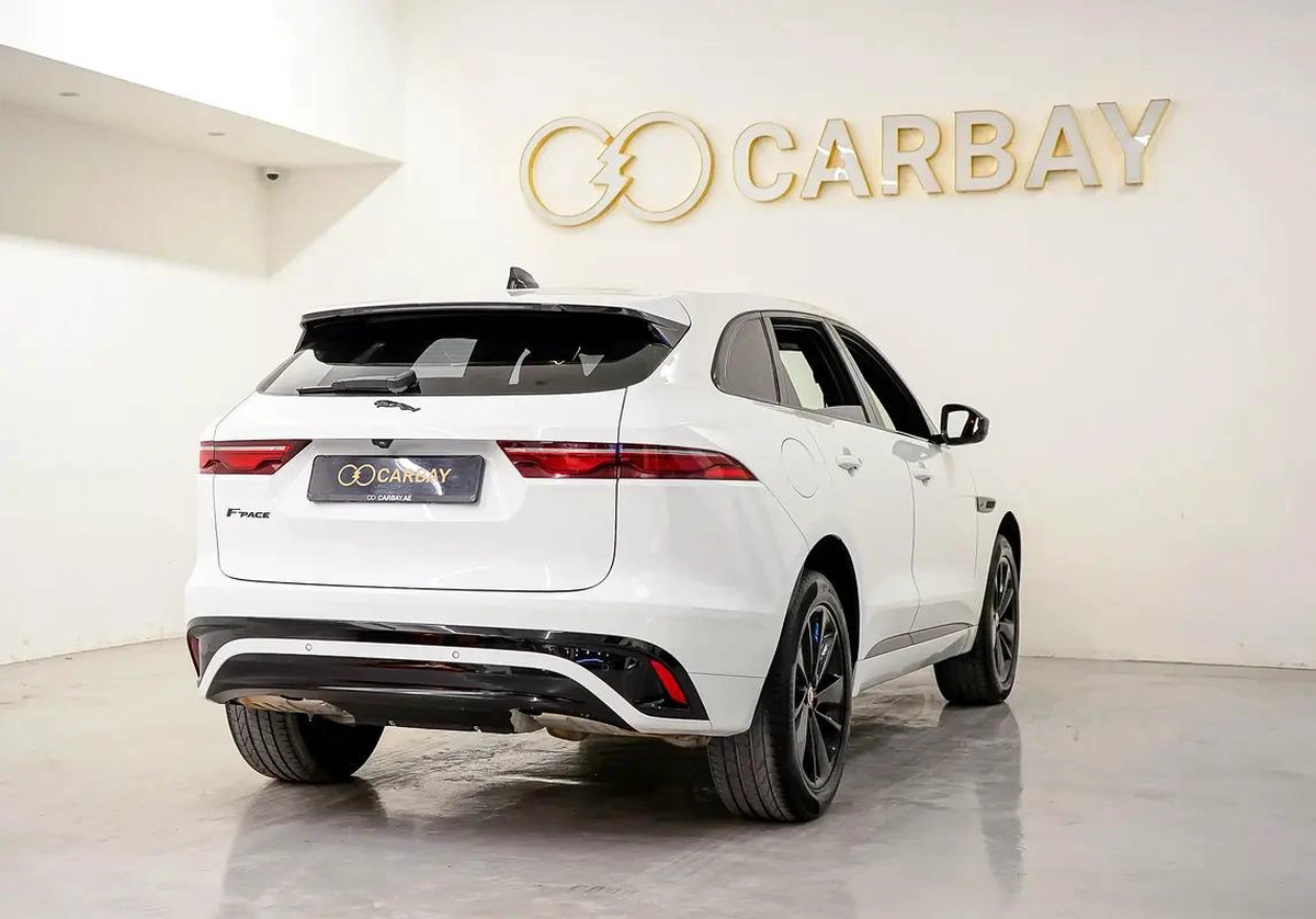 AED 2334 PM | JAGUAR F PACE R DYNAMIC 2022 | UNDER AGENCY WARRANTY SERVICE CONTRACT SEPT 2027| GCC-17-17