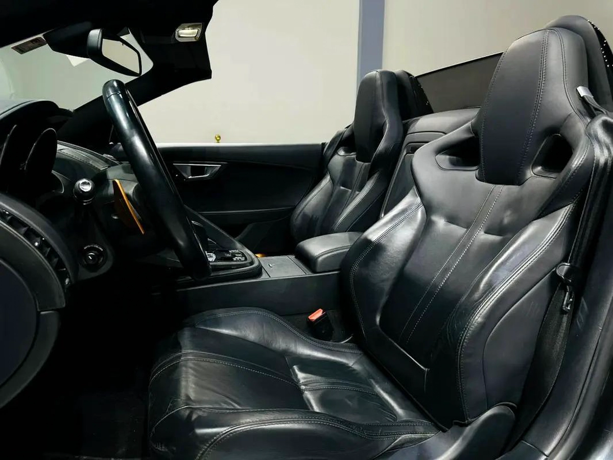 JAGUAR F-TYPE S V8 SUPERCHARGED 2015 ORIGINAL PAINT FULL SERVICE HISTORY AGENCY-7-7