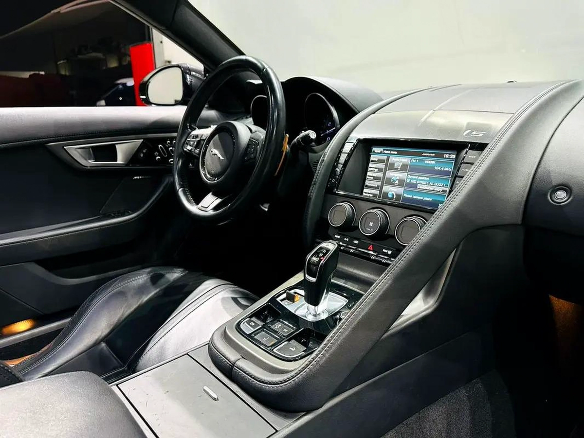 JAGUAR F-TYPE S V8 SUPERCHARGED 2015 ORIGINAL PAINT FULL SERVICE HISTORY AGENCY-9-9