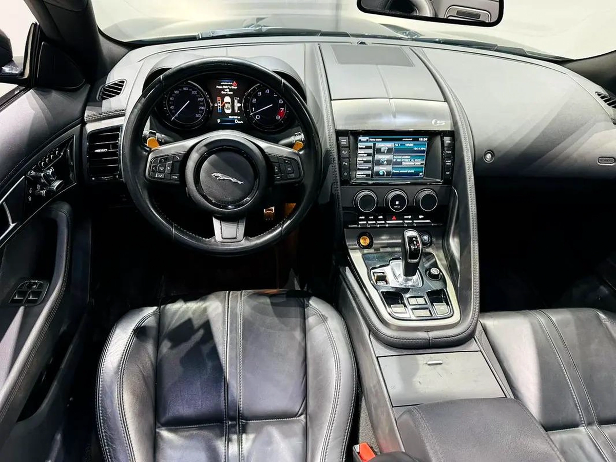 JAGUAR F-TYPE S V8 SUPERCHARGED 2015 ORIGINAL PAINT FULL SERVICE HISTORY AGENCY-11-11
