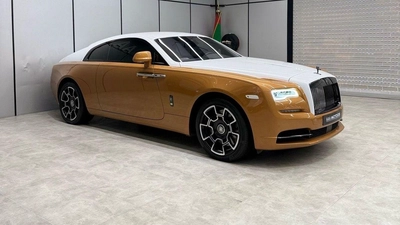 Rolls Royce Wraith Black Badge | GCC Specs | Impeccable Condition | Full Service History-3