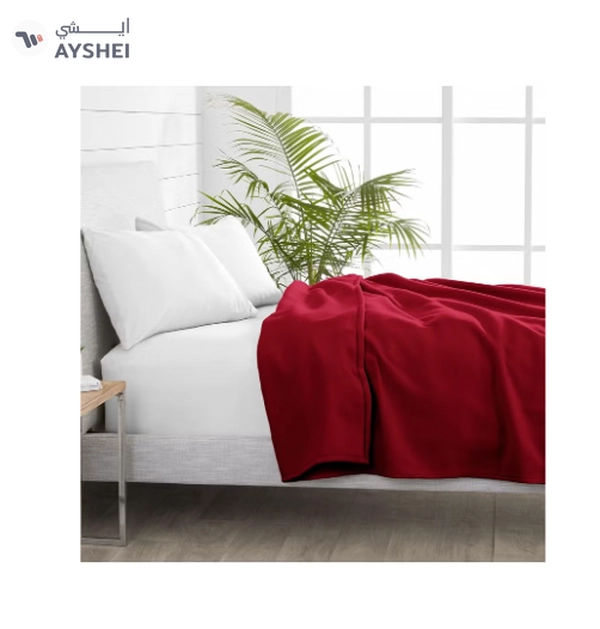 BSB HOME® 220 GSM Premium Plush Single Blanket for Bed, Sofa, Couch, Travel and Camping