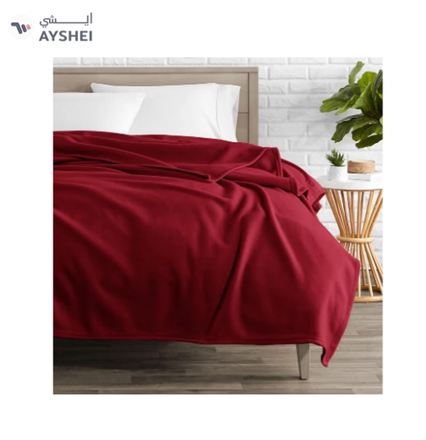 BSB HOME® 220 GSM Premium Plush Single Blanket for Bed, Sofa, Couch, Travel and Camping