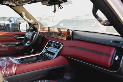 Brand New Nissan Patrol 2026 LE Platinum Turbo | GCC Specs  | WHITE WITH BLACK ROOF | RED INTERIOR-13