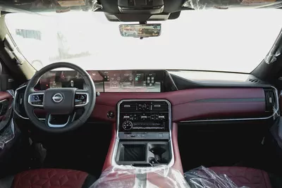 Brand New Nissan Patrol 2026 LE Platinum Turbo | GCC Specs  | WHITE WITH BLACK ROOF | RED INTERIOR-2