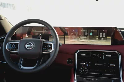 Brand New Nissan Patrol 2026 LE Platinum Turbo | GCC Specs  | WHITE WITH BLACK ROOF | RED INTERIOR-7