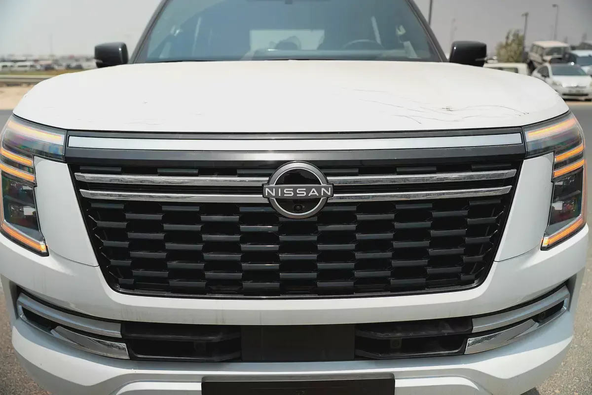 Brand New Nissan Patrol 2026 LE Platinum Turbo | GCC Specs  | WHITE WITH BLACK ROOF | RED INTERIOR-14-14