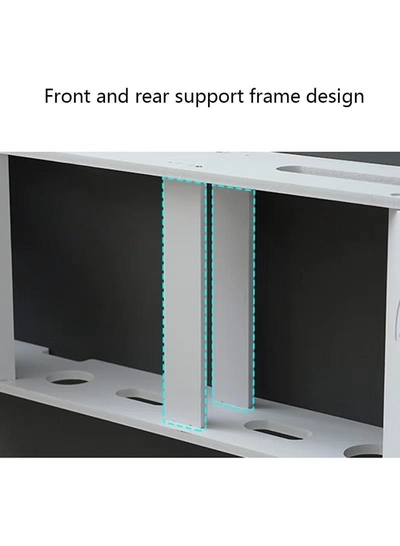 Eworld Stylish Wall-Mounted Router Rack for Wi-Fi Router, Set-Top Box-1