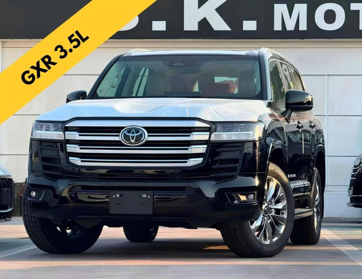 Toyota Land Cruiser GXR TWIN TURBO || 3.5L V6 PETROL / RADAR / SUNROOF / JBL SPEAKERS / COOL BOX (CODE # GXRPR)