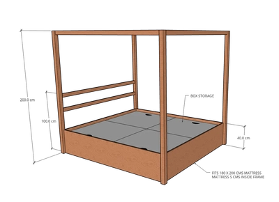Poster Bed, Myta-0