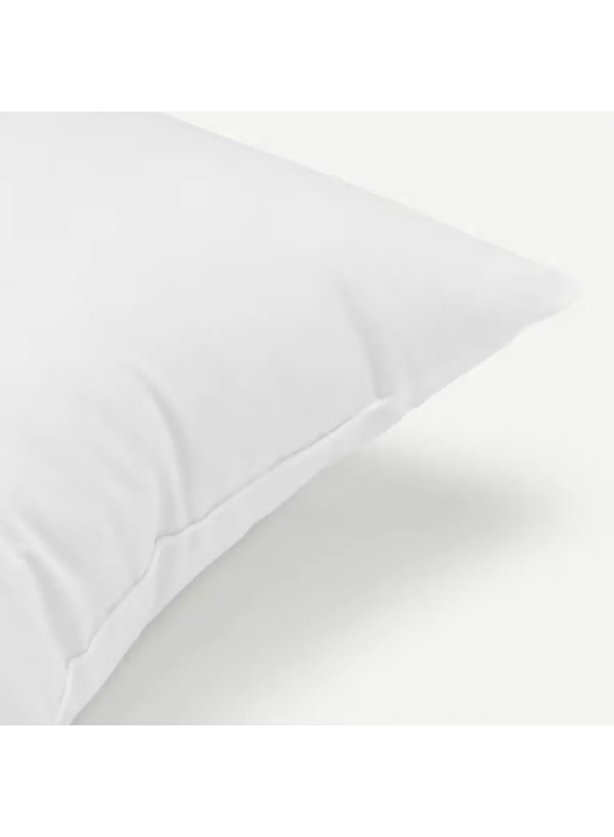 Eworld Pack of 2 White Mellow Cushion Set – 100% Cotton Cover, 550 GSM, Microfiber Filled Soft Decorative Throw Pillows for Sofa, Bed & Living Room – Multiple Sizes Available-5-5