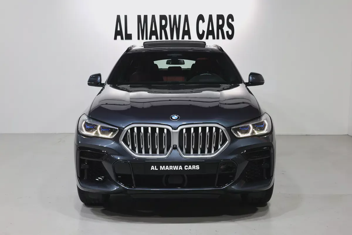 BMW X6 xDrive40i M Sport 2022 | GCC Specs | Pristine Condition-4-4