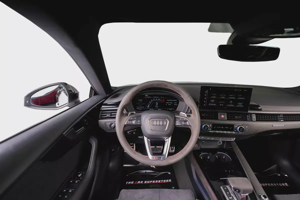 Audi RS5 Sportback-Competition Package-RS Carbon Fiber Sports Seats-Al Nabooda service contract-10-10
