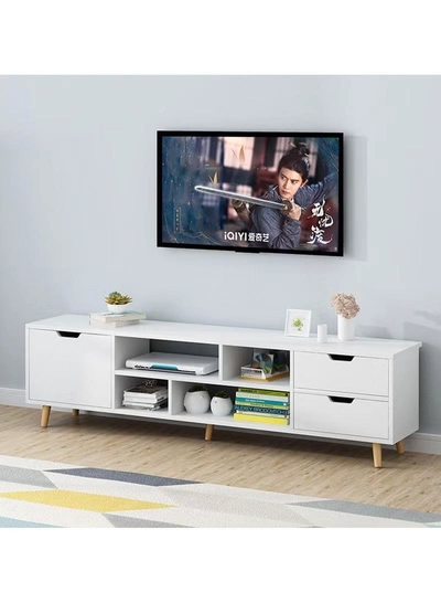 DubaiGallery Upgraded Modern Simple Storage Shelves and TV Cabinet Combination Set Table For Home Living Room Furniture-0