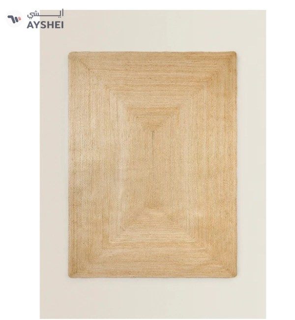 Raymond Natural Jute Rug Eco Friendly Area Rugs for Bedroom
