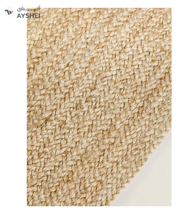 Raymond Natural Jute Rug Eco Friendly Area Rugs for Bedroom