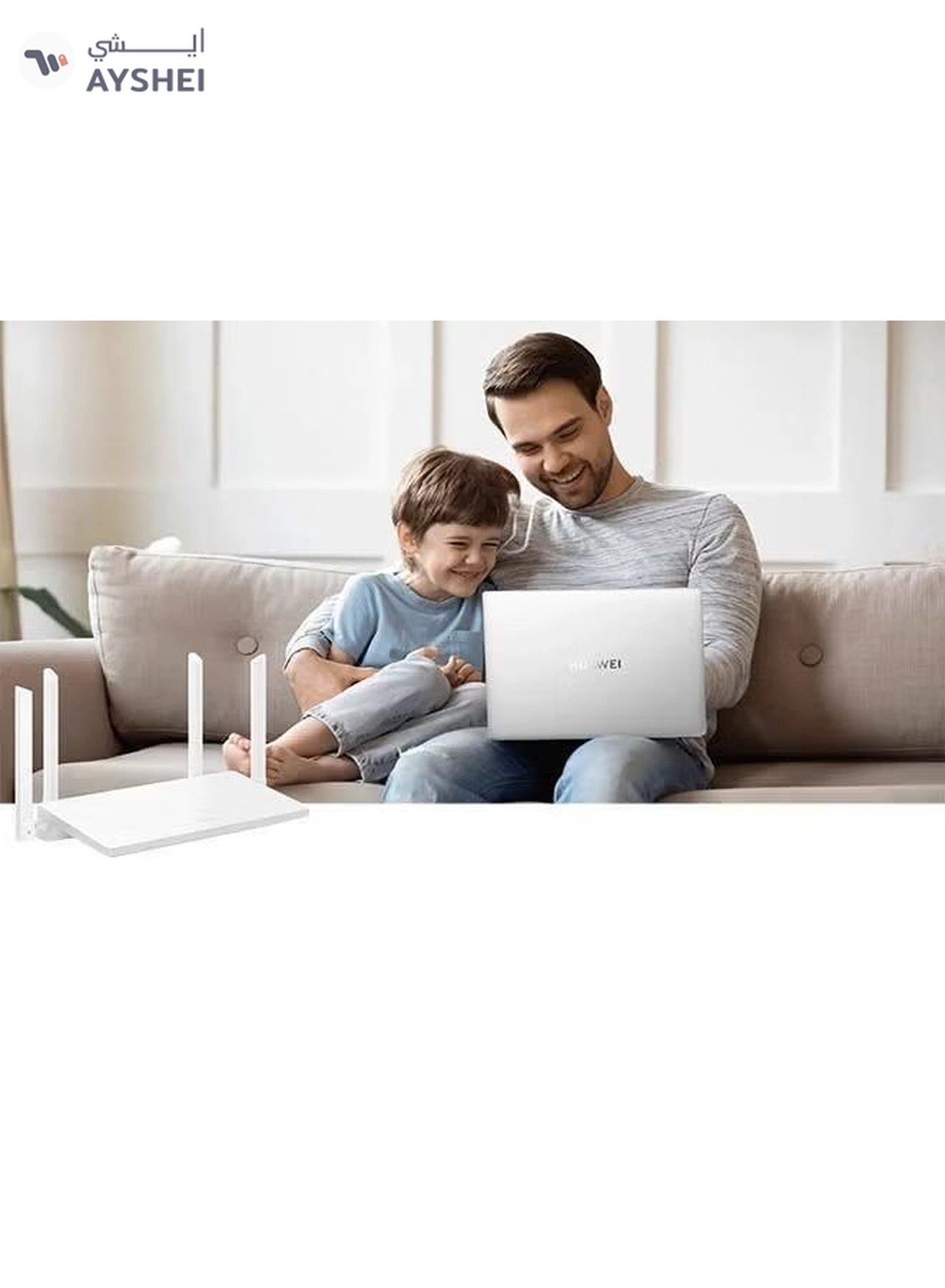 HUAWEI WiFi AX2 Dual-Band Home Router White-5-5
