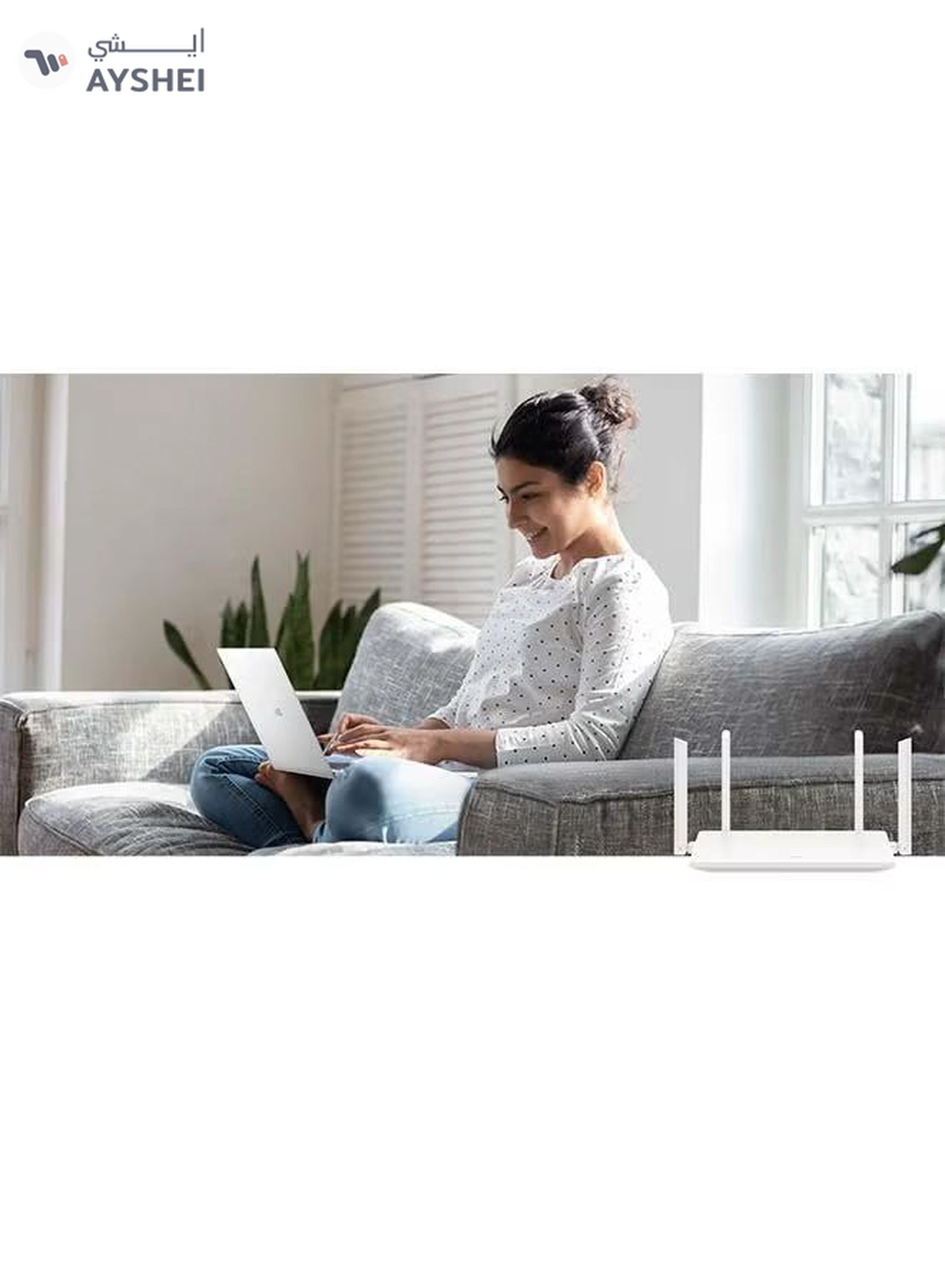 HUAWEI WiFi AX2 Dual-Band Home Router White-8-8
