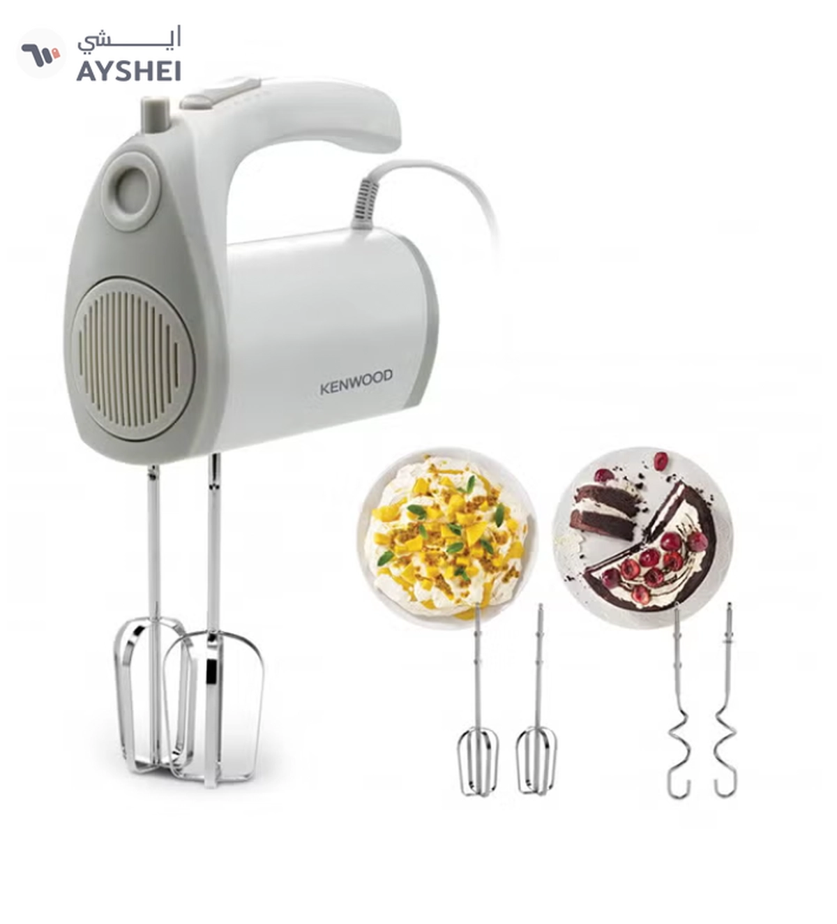 KENWOOD Hand Mixer Electric Whisk,5 Speeds + Turbo Button-3-3