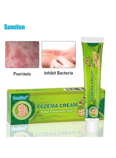 Sumifun Eczema Cream Herbal Antibacterial Cream for Everyday Skin Care, Designed with Traditional Botanical Ingredients to Provide Moisturizing Comfort and Refreshing Care for Dry, Sensitive, and Irritated-Looking Skin-2