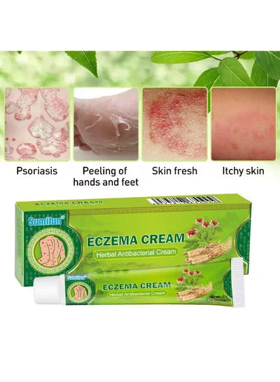 Sumifun Eczema Cream Herbal Antibacterial Cream for Everyday Skin Care, Designed with Traditional Botanical Ingredients to Provide Moisturizing Comfort and Refreshing Care for Dry, Sensitive, and Irritated-Looking Skin-5