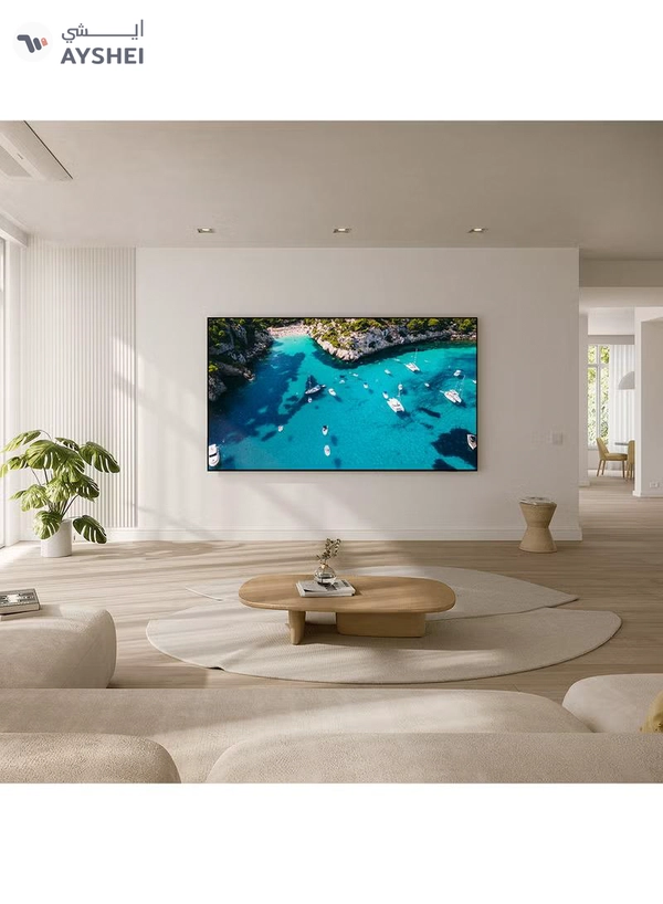 Samsung Smart TV, Super Big TV, Crystal UHD, DU9000, 98 Inch, 2024, Supersize Picture Enhancer, Motion Xcelerator 120Hz, Tizen OS, Q-Symphony UA98DU9000UXZN Graphite Black