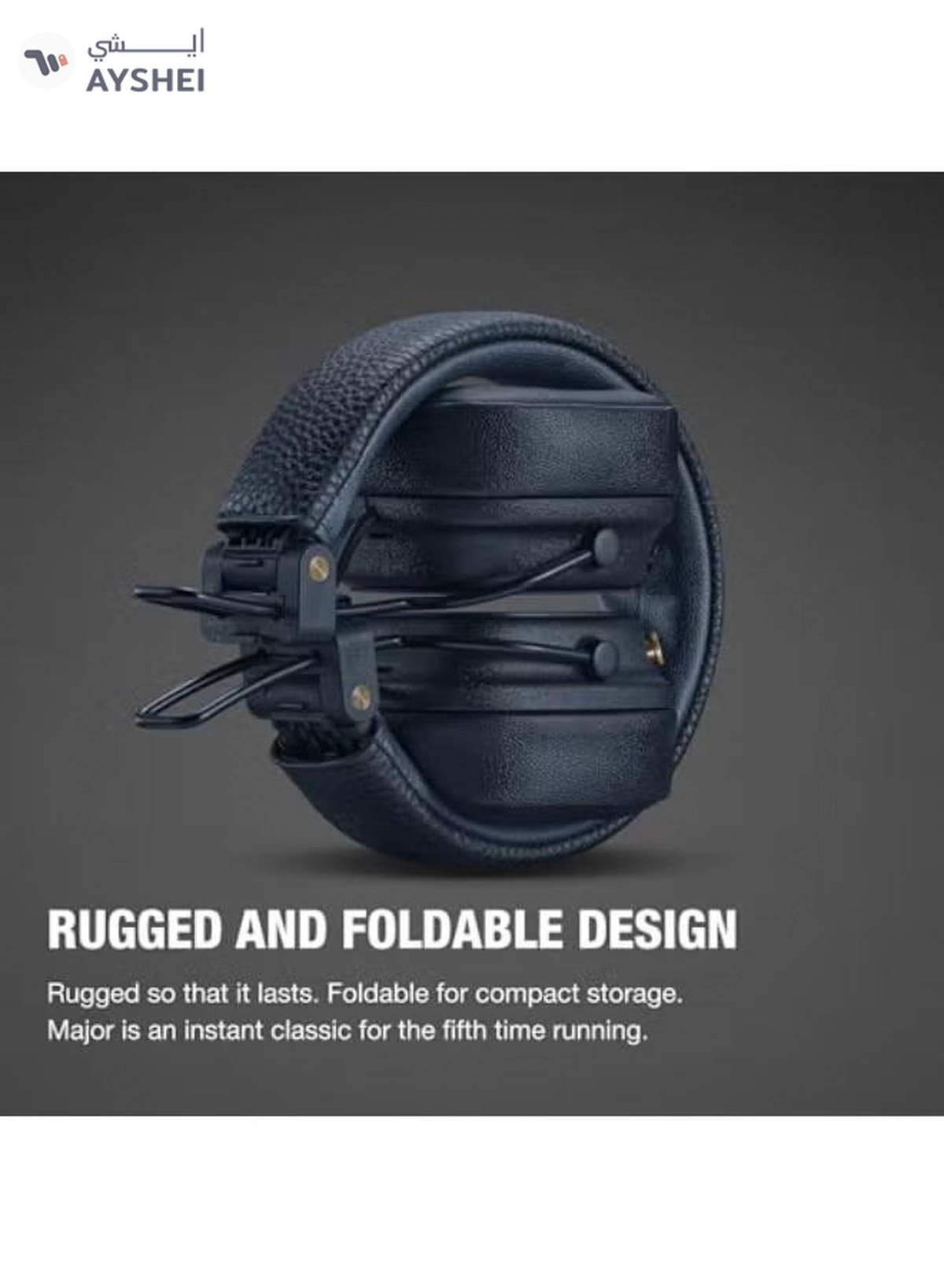 Marshall Major V Bluetooth Headphones - Foldable Bluetooth Wireless Headphones-1-1