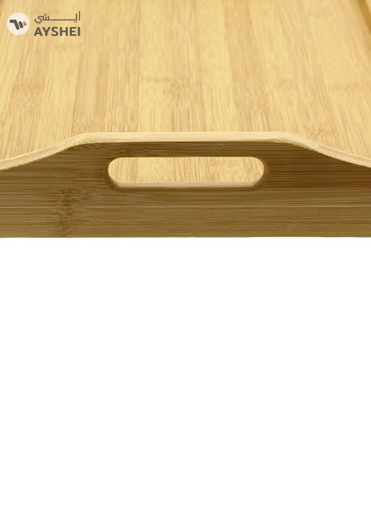 Kole Imports Bamboo Bed Tray With Folding Legs Brown 19.75x12inch-3-3