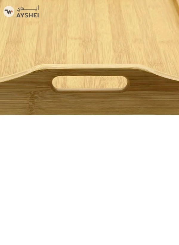 Kole Imports Bamboo Bed Tray With Folding Legs Brown 19.75x12inch
