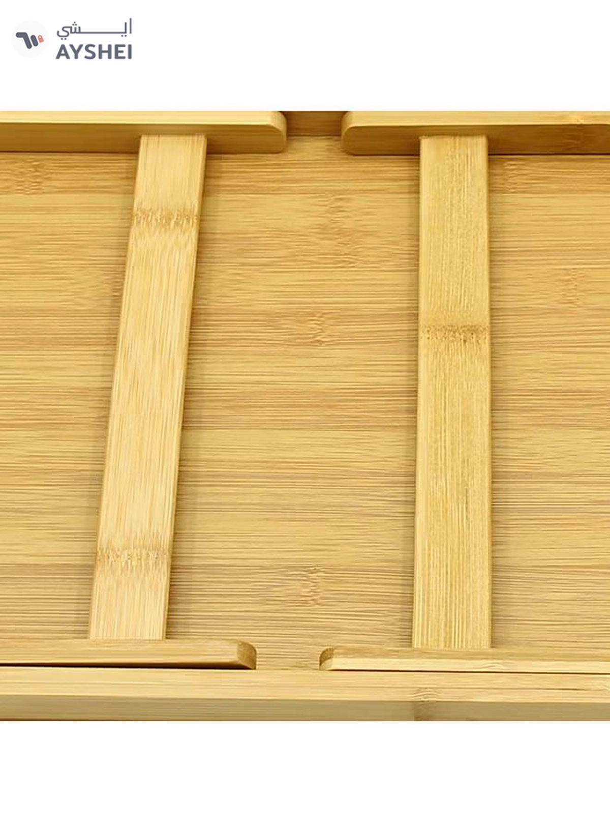 Kole Imports Bamboo Bed Tray With Folding Legs Brown 19.75x12inch-6-6
